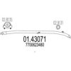 MTS 01.43071 Exhaust Pipe